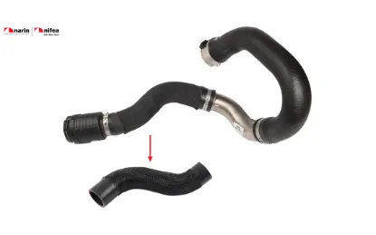 Turbo hortumu metal boru hariç ok ile gösterilen küçük hortum mokka Nıfea 39146832/ 95433857 resmi