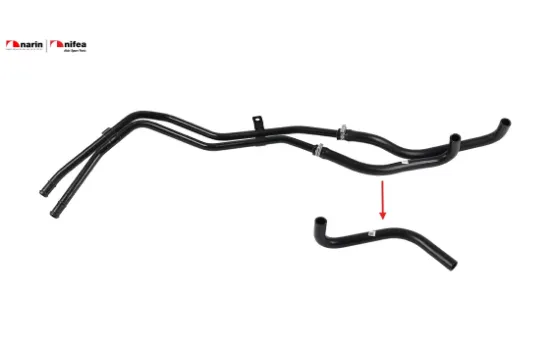 Kalorifer hortumu metal boru hariç h100 2.5 td 10> Nıfea 973214F010/ 973204F010 resmi