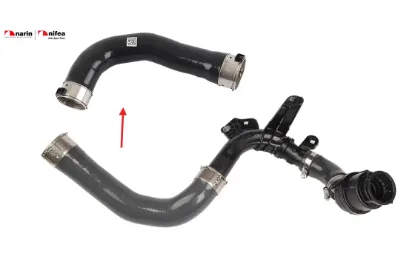 Turbo hortumu plastik boru hariç ok ile gösterilen büyük hortum mıcra v Nıfea 144605FP0C/ 144605FP0A resmi
