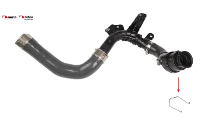 Turbo borusu sekmanı mıcra v Nıfea 144605FP0C/ 144605FP0A resmi
