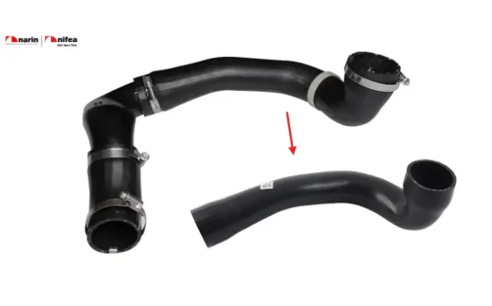 Turbo hortumu plastik boru hariç rover Nıfea LR002589/ 6G926K863BD/ LR066429/ 6G926K863BE resmi