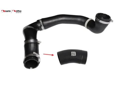 Turbo hortumu (plastik boru hariç) land rover Nıfea LR002589/ LR066429  resmi
