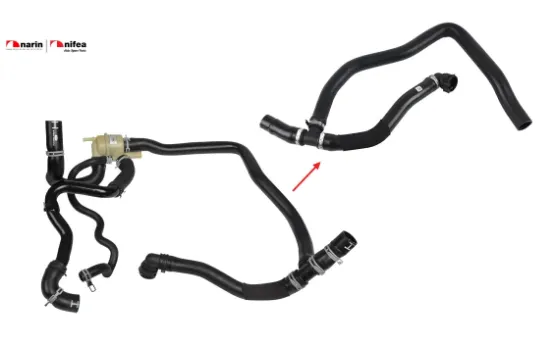 Radyatör giriş hortumu plastik ve metal boru hariç discovery 2.7 td 4×4 04> Nıfea 5H228B514AB/ PCH500971/ PEL500310 resmi