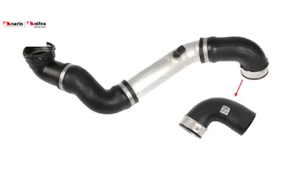 Turbo hortumumetal boru hariçok ile gösterilen küçük hortum x3 Nıfea 11613415784 resmi
