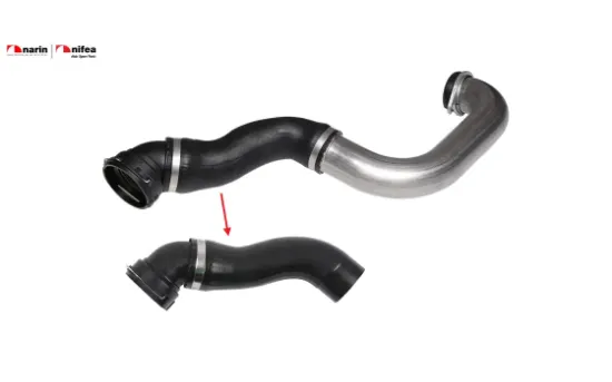 Turbo hortumu metal boru hariç Nıfea 11617794064/ 11617787468 resmi