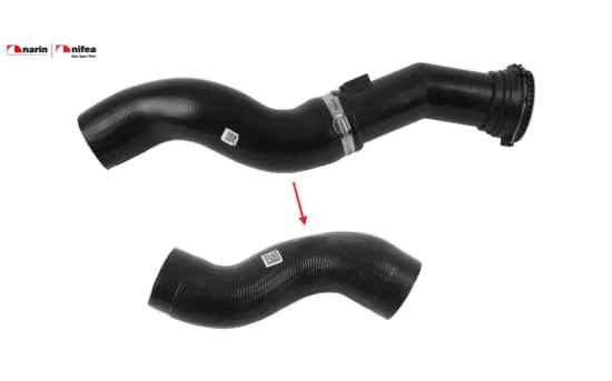 Turbo hortumu plastik boru hariç ok ile gösterilen hortum 1 f20 1 f21 3 f30 Nıfea 13717597588 resmi