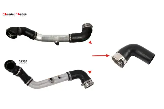 Turbo hortumu Nıfea 11617799400/ 11617797707/ 11617789963 resmi