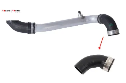Turbo hortumu metal boru hariç Nıfea 11617790094/ 11617799395 resmi