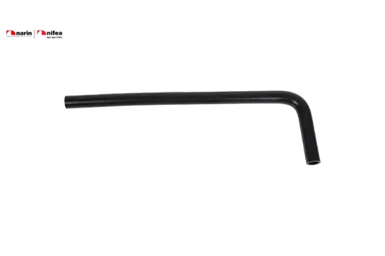 19mm x 27mm 15cm x 50cm dirsek hortumu sıcak ve soğuk su kullanımı için Nıfea resmi