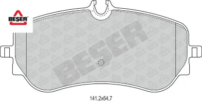 Fren balatası arka crafter-amarok-man tge 2016-> 22802/ 2h6698451a 4357 resmi