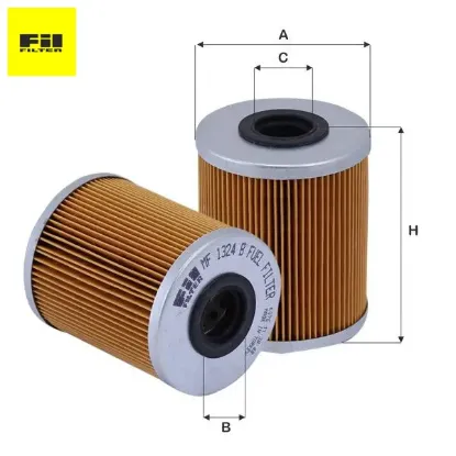 Mazot filtresi master ıı/ııı-trafıc 2.2/2.3/2.5dcı 7701475229/ p718x/ c492 mf1324b resmi