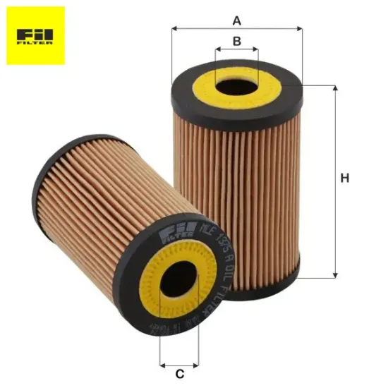 Yağ filtresi accent-ı20-ı30-rıo 1.4/1.5/1.6/1.7crd 26320-2a500/ hu7001x/ l409 mle1375a resmi