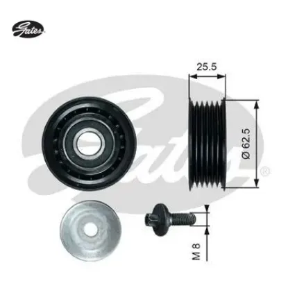 Alternatör gergi rulmanı ducato 2.2 euro6 51856150 t36736 resmi
