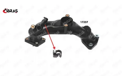 Emme manifold giriş borusu klipsi unıversal 6992.g6/ 9255026380 17199 resmi