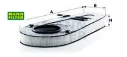 Hava filtresi bmw 520d/530d/730d/740d 09-> 13717800151 c51001 resmi