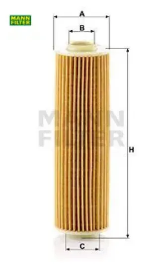 Yağ filtresi w204-s204-c204-w212 09-> s212 09-> a207 c207 r172 a2711840525/ a2711800409 hu514y resmi