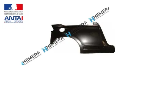 Çamurluk arka sağ sac c4 2004-2009 8526ak resmi