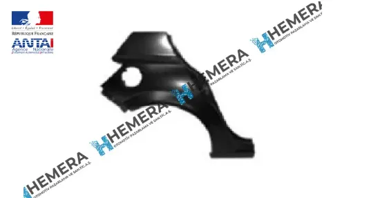 Çamurluk arka sağ sac astra h 2004-2014 13168052 resmi