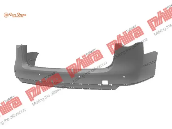 Tampon arka astarlı 4 sensörlü sw passat 2005-2010 3c9807417egru/ 3c9807417aa7w/ 3c9807417ac9x/ 3c9807417agru/ ps-05370 resmi