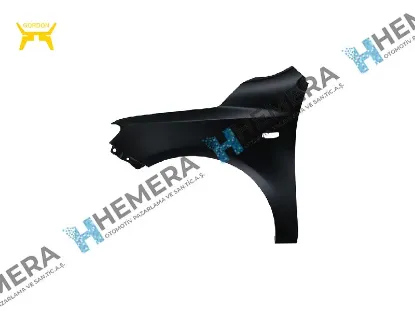 Çamurluk ön sol sac sinyal delikli cerato 2010-2011 663111x000/ 663111m050 resmi