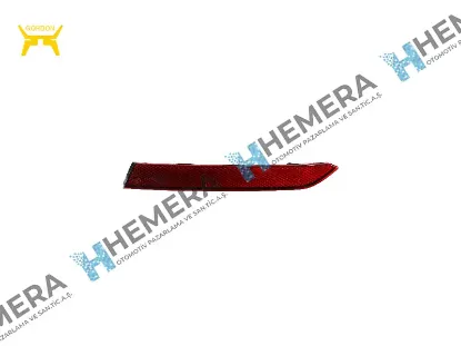 Tampon reflektörü arka sol passat 2015> 3g0945105a resmi