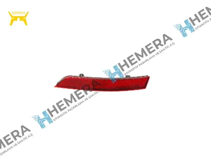 Tampon reflektörü arka iç sol passat 2015> 3g0945103a resmi