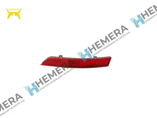Tampon reflektörü arka iç sol passat 2015> 3g0945103a resmi