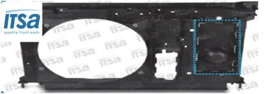 Panel ön dizel benzinli c4 pıcasso 2006-2012 7104et/ 7104ev/ 7104ex/ 7104ew resmi