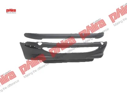 Tampon ön sissiz sport tampon bandlı komple siyah 206 1998> 7401x9/ 7401n1/ 7401n2 resmi