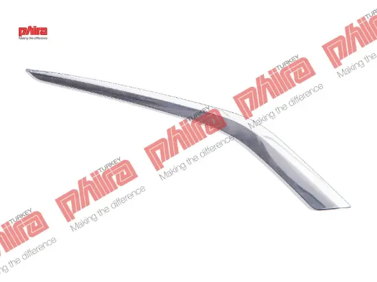 Tampon çıtası ön sağ alt ızgara çıtası krom 208 2015> 1613503380 resmi