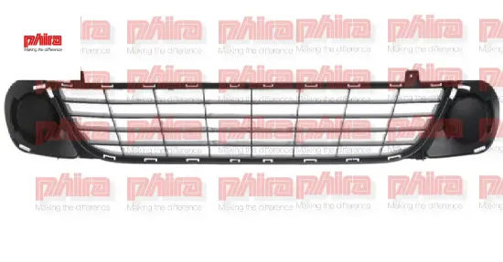 Tampon ızgarası ön alt orta sissiz siyah lodgy 2012> 622544154r/ ldg-12110 resmi