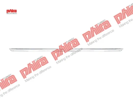 Panjur çıtası ön sol-sağ takım krom clıo ıv 2012-2016 960101654r/ 620723341r resmi