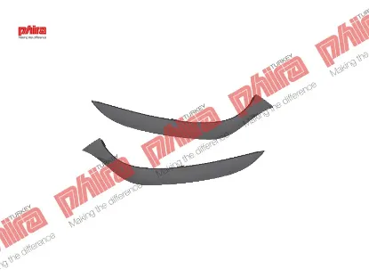 Far alt çıtası ön sol-sağ takım siyah clıo ıv 2012> 260e03800r resmi