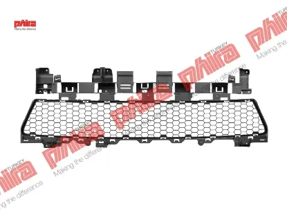 Tampon ızgarası ön alt orta siyah logan 2013> 622544633r resmi