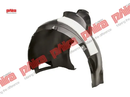 Çamurluk davlumbazı ön sol ses izalasyonlu polo 2009> 6r0809957f/ 6r0809957c/ 6r0809957b resmi
