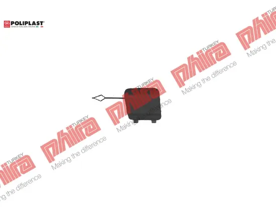 Çeki demir kapağı ön koyu gri sprınter 2018> a91088506009k83 resmi