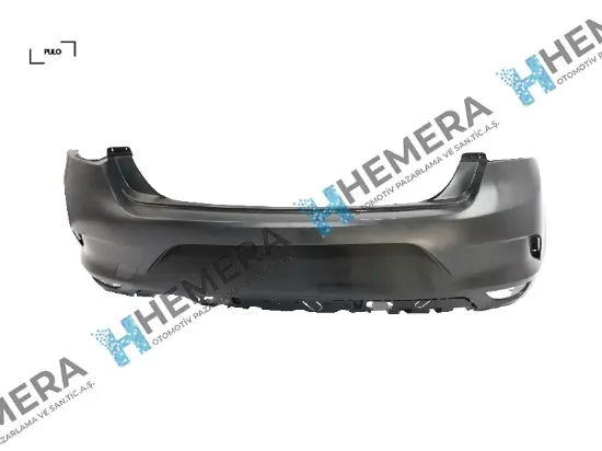 Tampon arka siyah sensörsüz megane ıv 2016-2019 850228743r/ 850105669s resmi