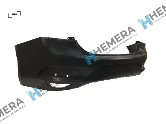 Tampon arka mat siyah 4 sensörlü megane ıv 2016-2019 850224030r/ 850101513s resmi