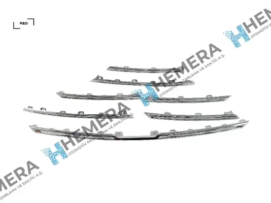 Panjur nikelajı ön set 7 parça talısman 2015> 960103680r resmi
