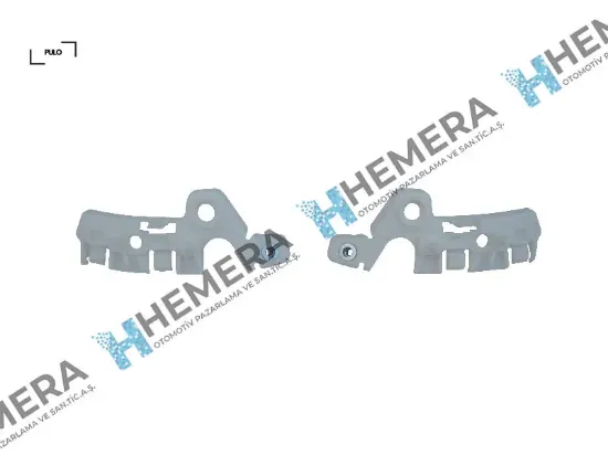 Tampon braketi ön set megane ııı 2008-2012 620508228r/ 620500001r resmi