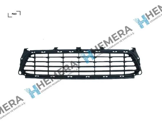 Tampon ızgarası ön siyah fluence 2013-2015 622545428r/ 622541859r/ 622542231r resmi
