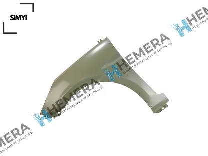 Çamurluk ön sol sinyal deliksiz accent blue 2011-2018 663111r350/ 663111v000 resmi
