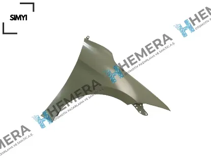 Çamurluk ön sağ sac sinyal deliksiz elantra 2015-2018 66320f2000/ 66321f2000 resmi