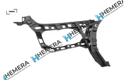Tampon braketi arka sol passat 2009-2012 3c8807393a/ 3c8807393/ 3c8807393b resmi