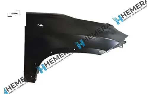 Çamurluk ön sağ sinyal delikli sac 500l 2012-2018 51976570/ 51936202 resmi