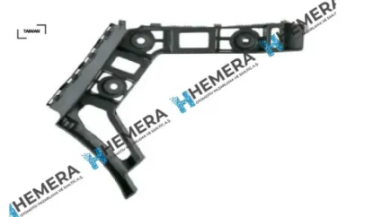 Tampon braketi arka sol golf vı 2009-2013 5k6807393c/ 5k6807393b/ 5k6807393 resmi