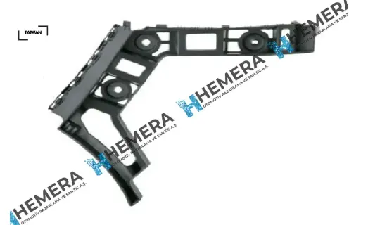 Tampon braketi arka sol golf vı 2009-2013 5k6807393c/ 5k6807393b/ 5k6807393 resmi