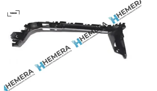 Tampon braketi arka sağ t7 2016-2019 7e0807394b/ 7e0807394c resmi