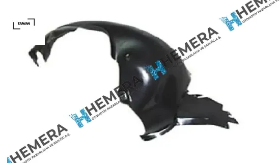 Çamurluk davlumbazı ön sol polo 2010-2013 6r0809957c/ 6r0809957f/ 6r0809957b resmi