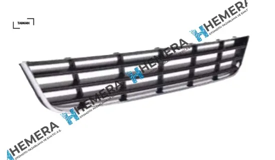 Tampon orta ızgara kromlu passat 2012-2015 3c0853677/ 3c0853671 resmi